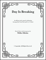 Day Is Breaking Three-Part Mixed choral sheet music cover